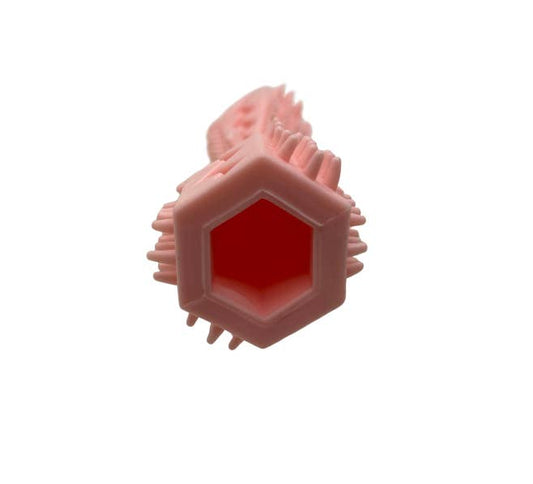 Teeth Cleaning Chew Toy: Pink