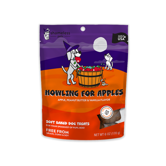 Halloween Dog Treats: Howling for Apples Soft-Baked Dog Treats