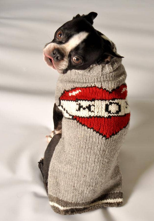 Chilly Dog- Tattooed Mom Dog Sweater