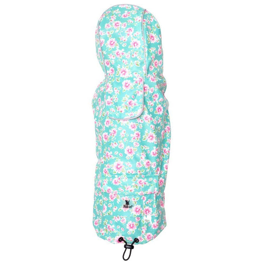 Watercolor Floral London Raincoat