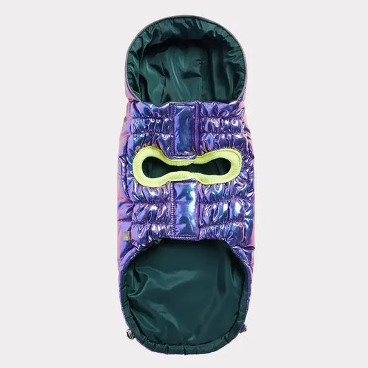 Recycled Dog Parka - Iridescent