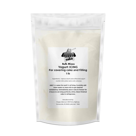 Bulk Yogurt ICING - covering cakes and filling - 1 lb.