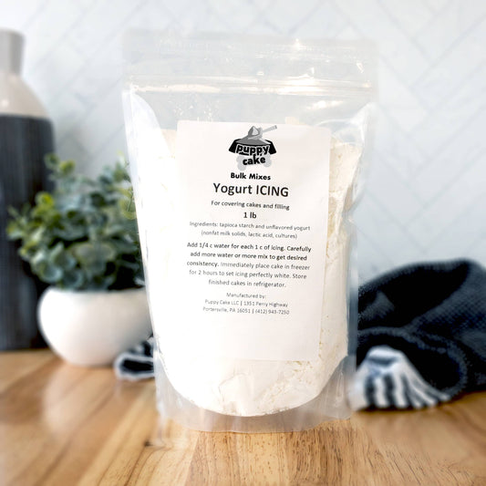 Bulk Yogurt ICING - covering cakes and filling - 1 lb.