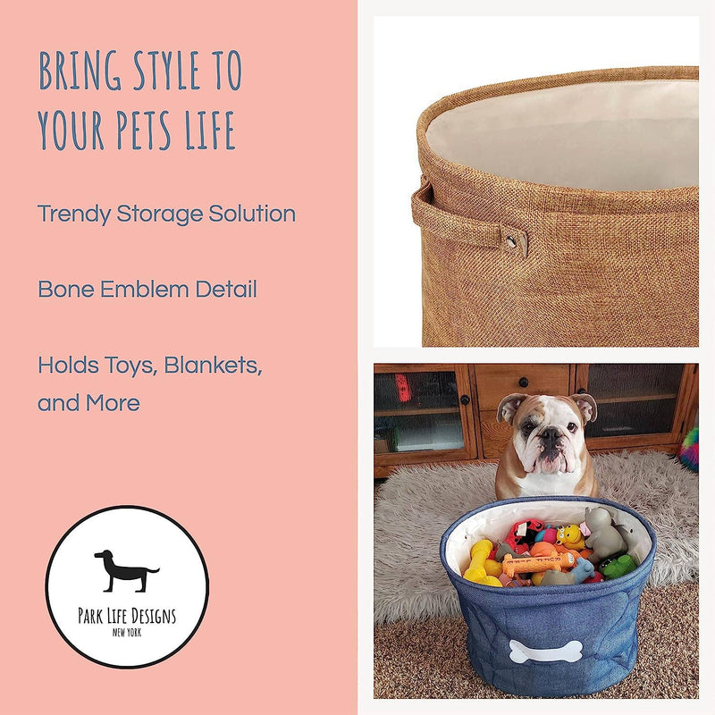 Pet Toy Basket Storage