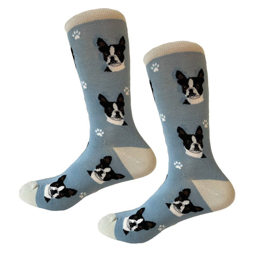 Boston Terrier Socks - Fun Novelty Dog Socks - Unisex