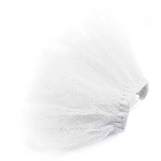 White Bridal Dog Tutu Skirt- Dog Tutu in White | Dog Dress
