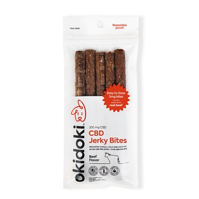 Okidoki CBD Beef Jerky Bites 5 pack