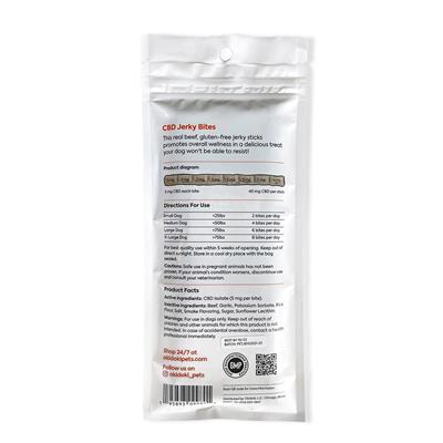 Okidoki CBD Beef Jerky Bites 5 pack