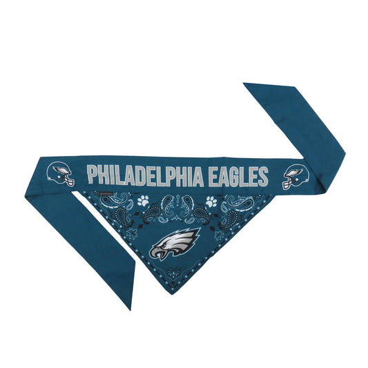 NFL Philadelphia Eagles Reversible Pet Bandana: S