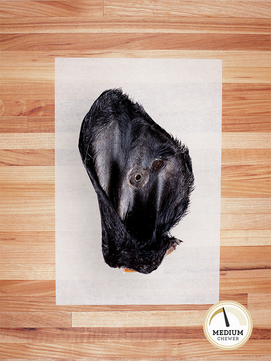 Farm Hounds Bulk Chew: Beef Ear with Hair - All-Natural