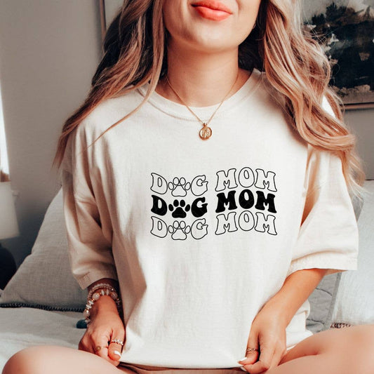 Ivory Dog Mom T-shirt