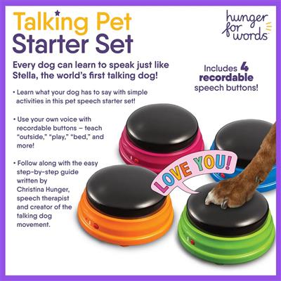 Hunger For Words™ Talking Pet Starter Set