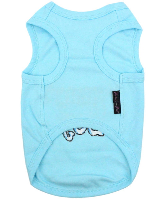 Mommy's Boy Dog T-Shirt – Cute Pet Outfit for Dogs: Blue / M