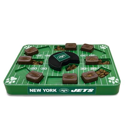 NFL NY Jets Interactive Dog Puzzle Toy