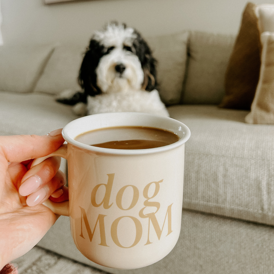 Trendy Dog Mom Mug 11 oz