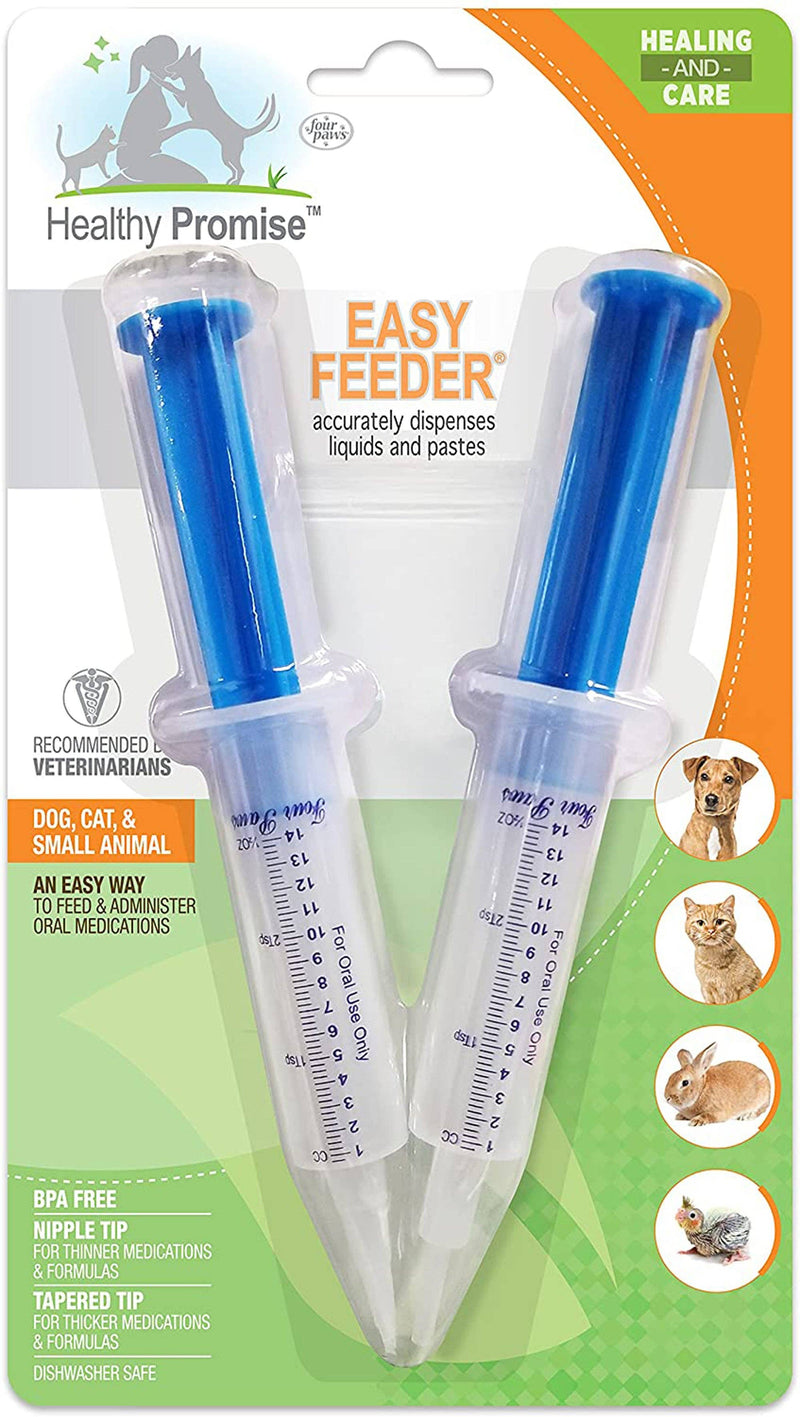 Four Paws Healthy Promise Pet Feeding Syringe Easy Feeder