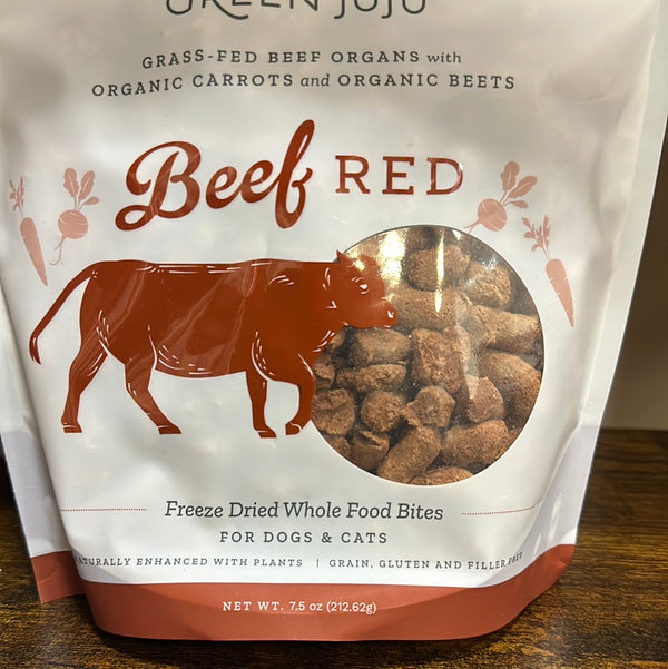 Green JuJu Beef Bites Treats/Topper