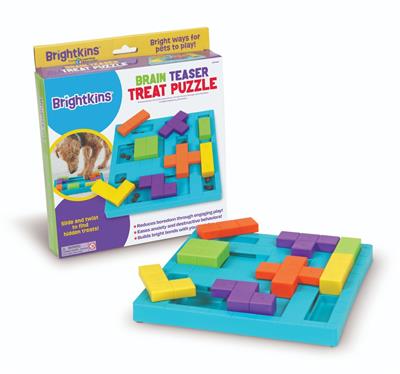 Brightkins™ Dog Block Treat Puzzle