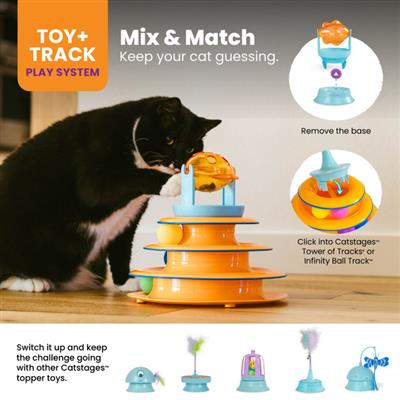 CATSTAGES 2-in-1 Treat Toy