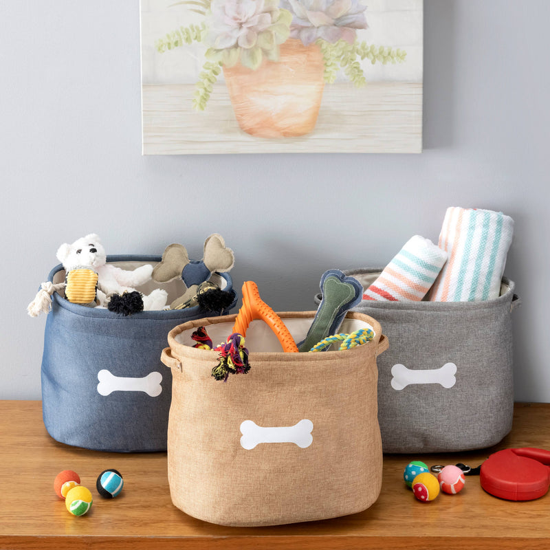 Pet Toy Basket Storage