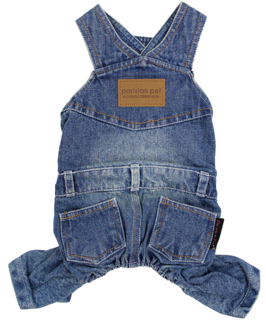 Denim Overalls – Perfect Pet Outfit for Casual Wear