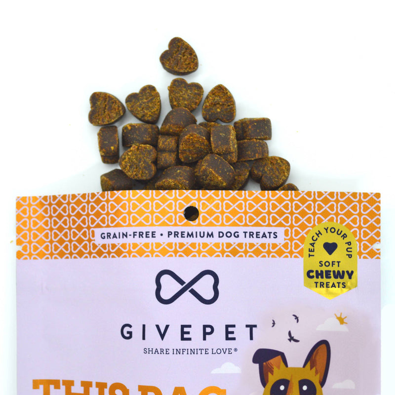 GivePet Off-Leash Leisure Dog Treats - Applesauce Bacon & Cinnamon