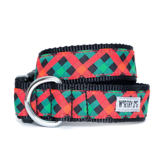Holiday Check Collar
