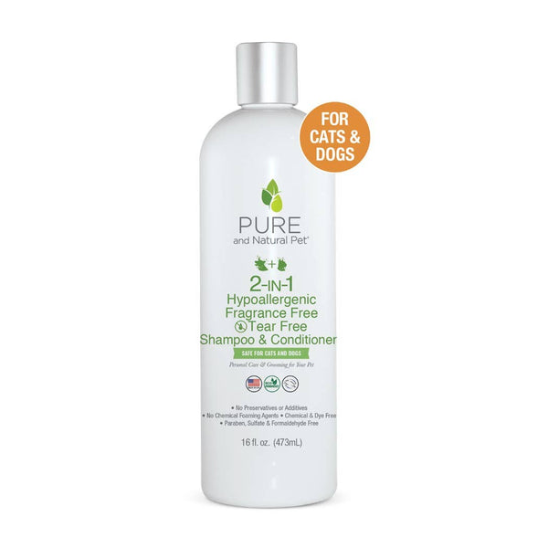 2-in-1 Hypoallergenic Fragrance+Tear Free Shampoo/Conditioner