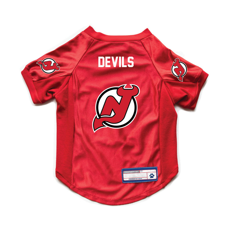 NHL New Jersey Devils Pet Stretch Jersey