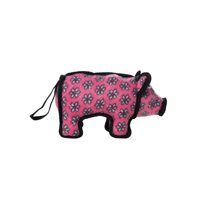 Tuffy Jr Barnyard Pig, Durable, Tough, Squeaky Dog Toy