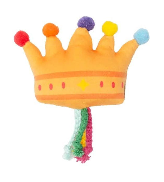 FuzzYard Yass Queen Crown Cat Toy
