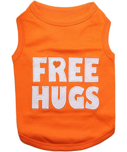 Free Hugs Sleeveless Dog T-Shirt