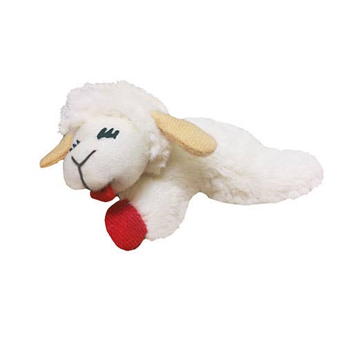 Multipet Lamb Chop Cat Toy 4"