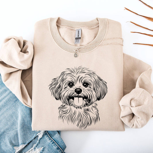 Havanese Sweatshirt - Sand