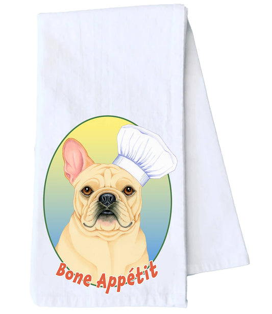 Best in Breed French Bulldog Cream - Flour Sack Towel