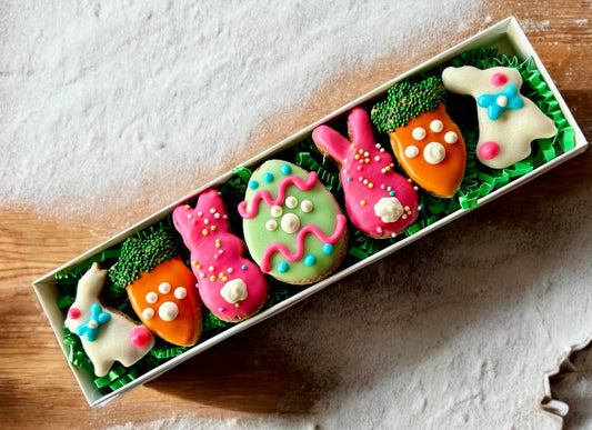 GIFT BOX of Bunny Bark Bite Easter dog treat