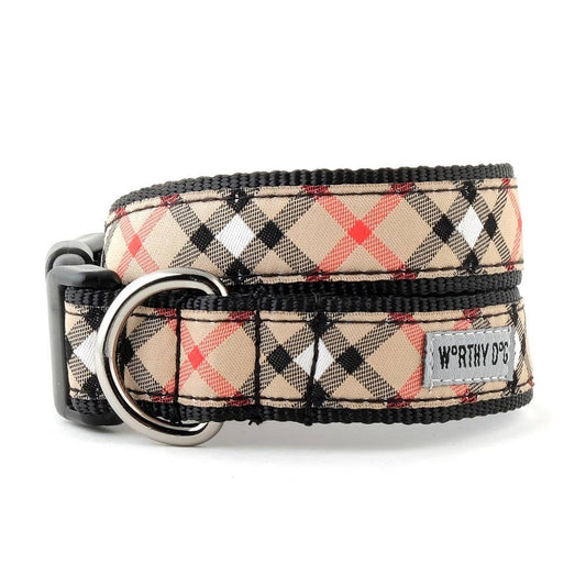 Bias Plaid Collar