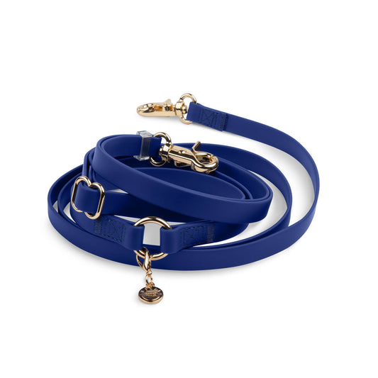 Signature Navy 4-in-1 Convertible Hands Free Cloud Dog Leash