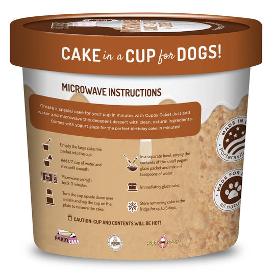 Cuppy Cake - Microwave Cake in A Cup - Peanut Butter Flavor