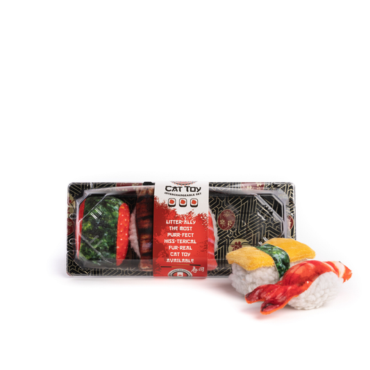 Sushi Platter Cat Toy (3 Pack)