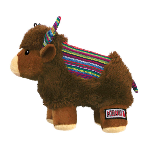 KONG® Sherps Yak Dog Plush Toy Medium