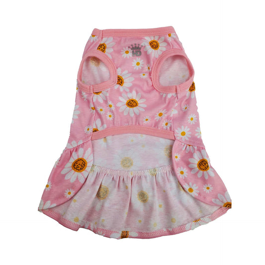 Daisy Flower Pink Dress