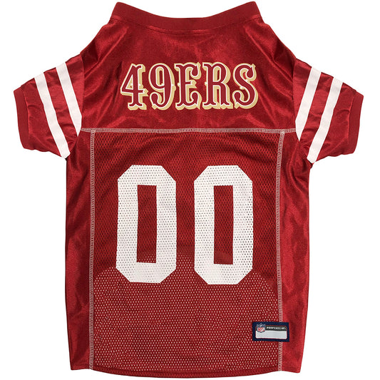 NFL San Francisco 49ers Official Pet Mesh Jersey