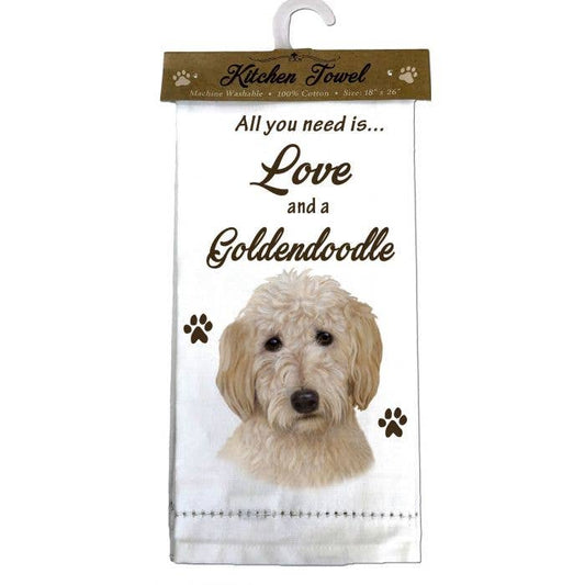 Goldendoodle Kitchen Towel