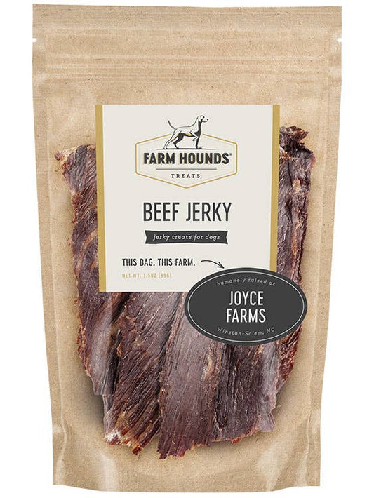 Farm Hounds Beef Jerky Dog Treats - All-Natural - 3.5oz