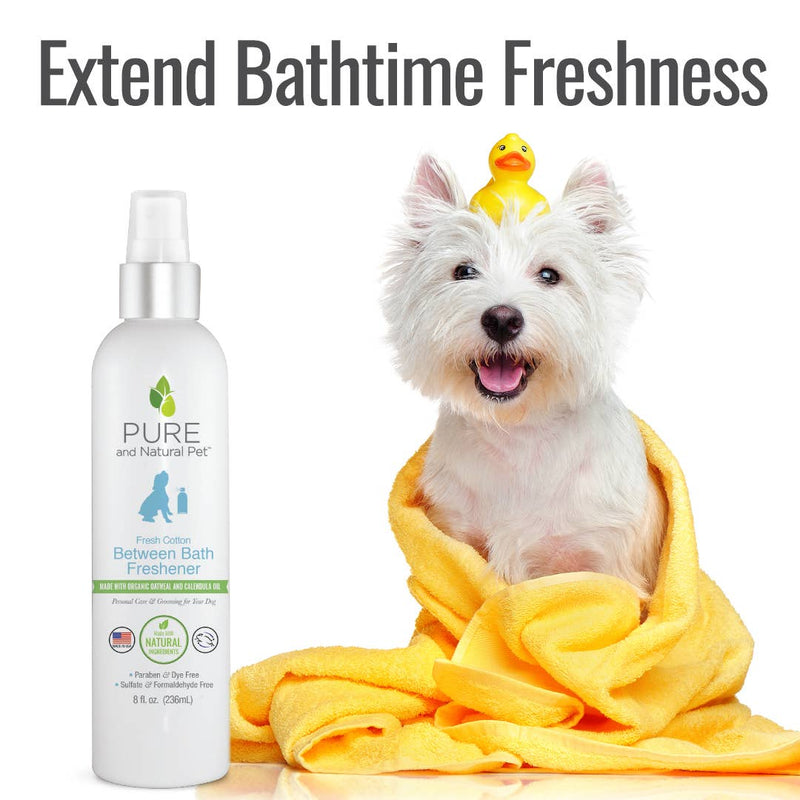 Between Bath Freshener for Dogs - Fresh Cotton