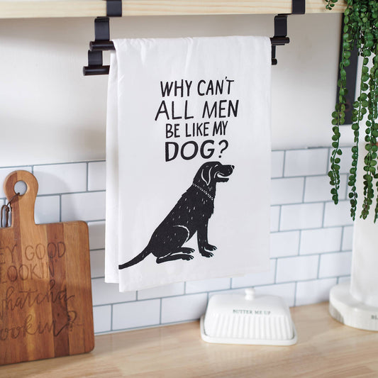 Be Like My Dog Kitchen Towel