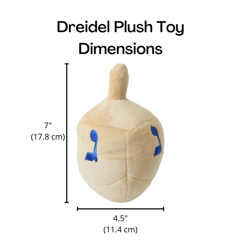 Midlee Dreidel Hanukkah Dog Toy