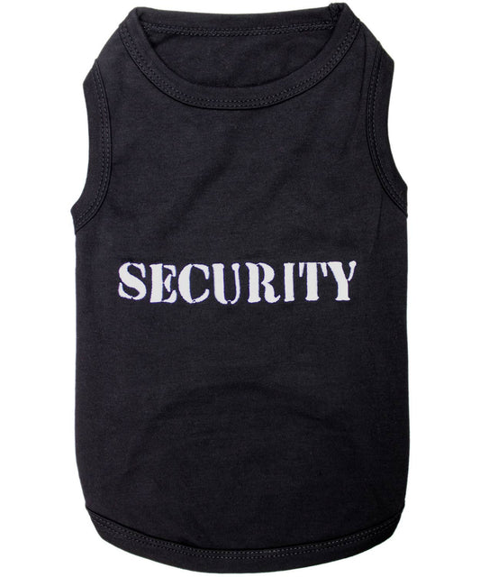 Security® Dog T-Shirt – Fun and Trendy Pet Outfit: 5XL