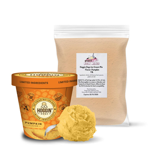 Bulk Hoggin' Dogs Ice Cream Mix - 1lb. Bag: Pumpkin